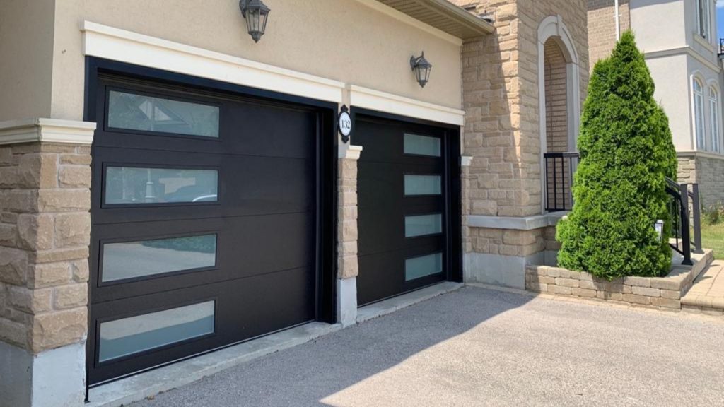 According to a garage door guide, fiberglass garage doors require less maintenance