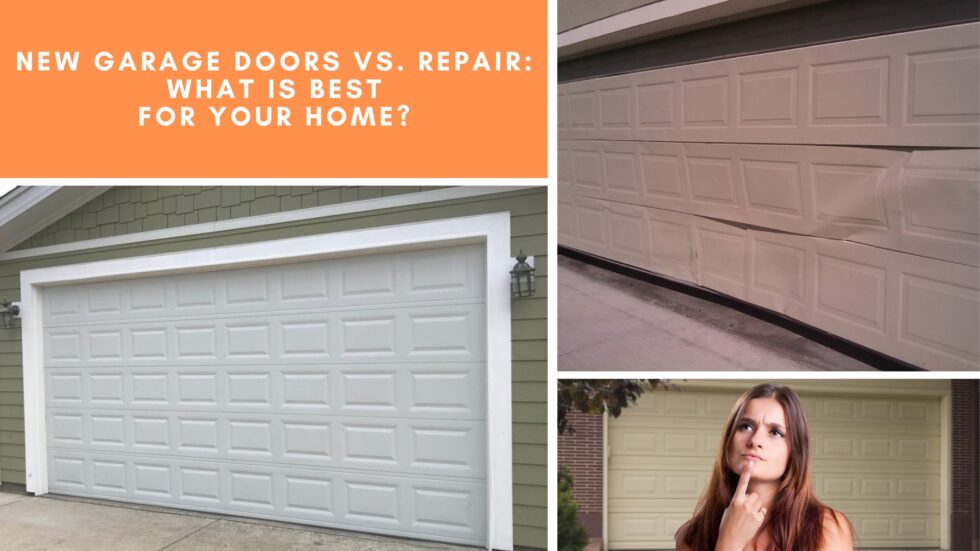 New Garage Doors vs. Repair: What Is Best for Your Home