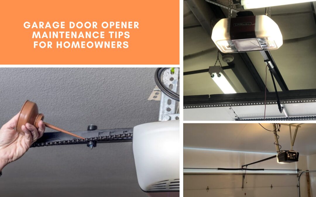 Garage Door Opener Maintenance Tips for Homeowners