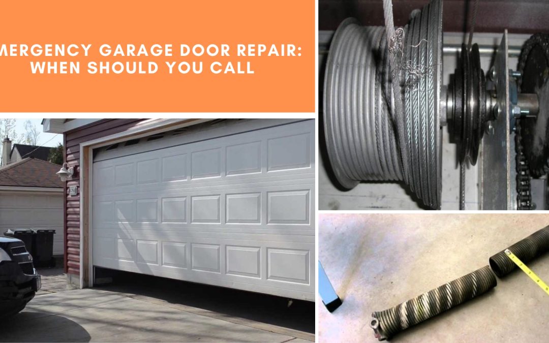 Emergency Garage Door Repair: When Should You Call